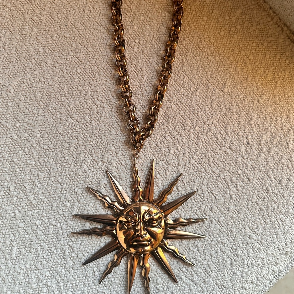 Fausto Puglisi sundial necklace
